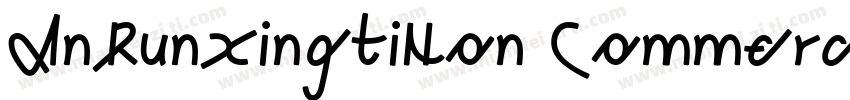 AnRunxingtiNon Commercialuse字体转换